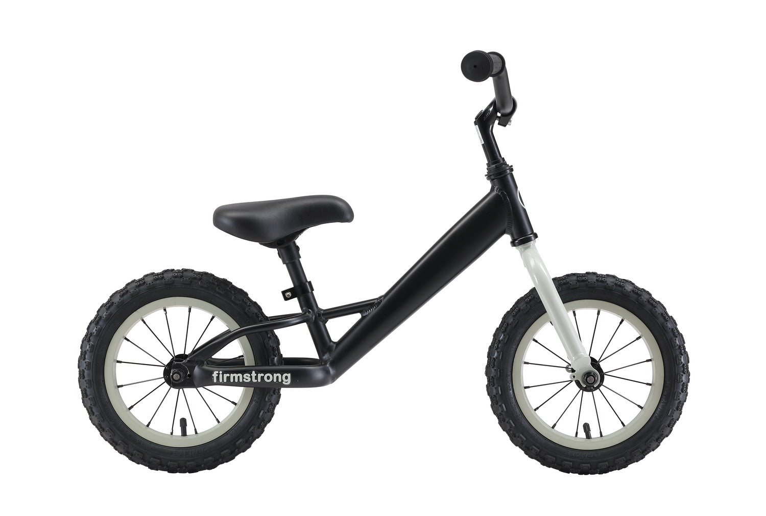 Firmstrong 12" Balance Bike, No Pedal Bicycle with Air Tires, Kids - 2,3,4 years old