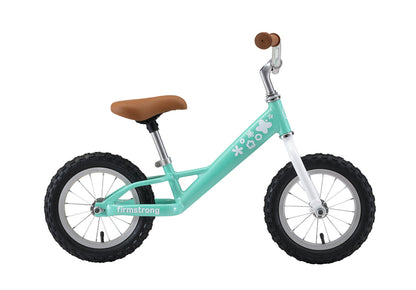 Firmstrong 12" Balance Bike, No Pedal Bicycle with Air Tires, Kids - 2,3,4 years old