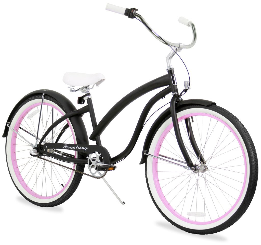 Firmstrong Bella Fashionista 3 Speed - Women's Beach Cruiser Bike