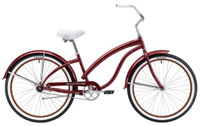 Firmstrong Bella Fashionista Single Speed - Women's Beach Cruiser Bike