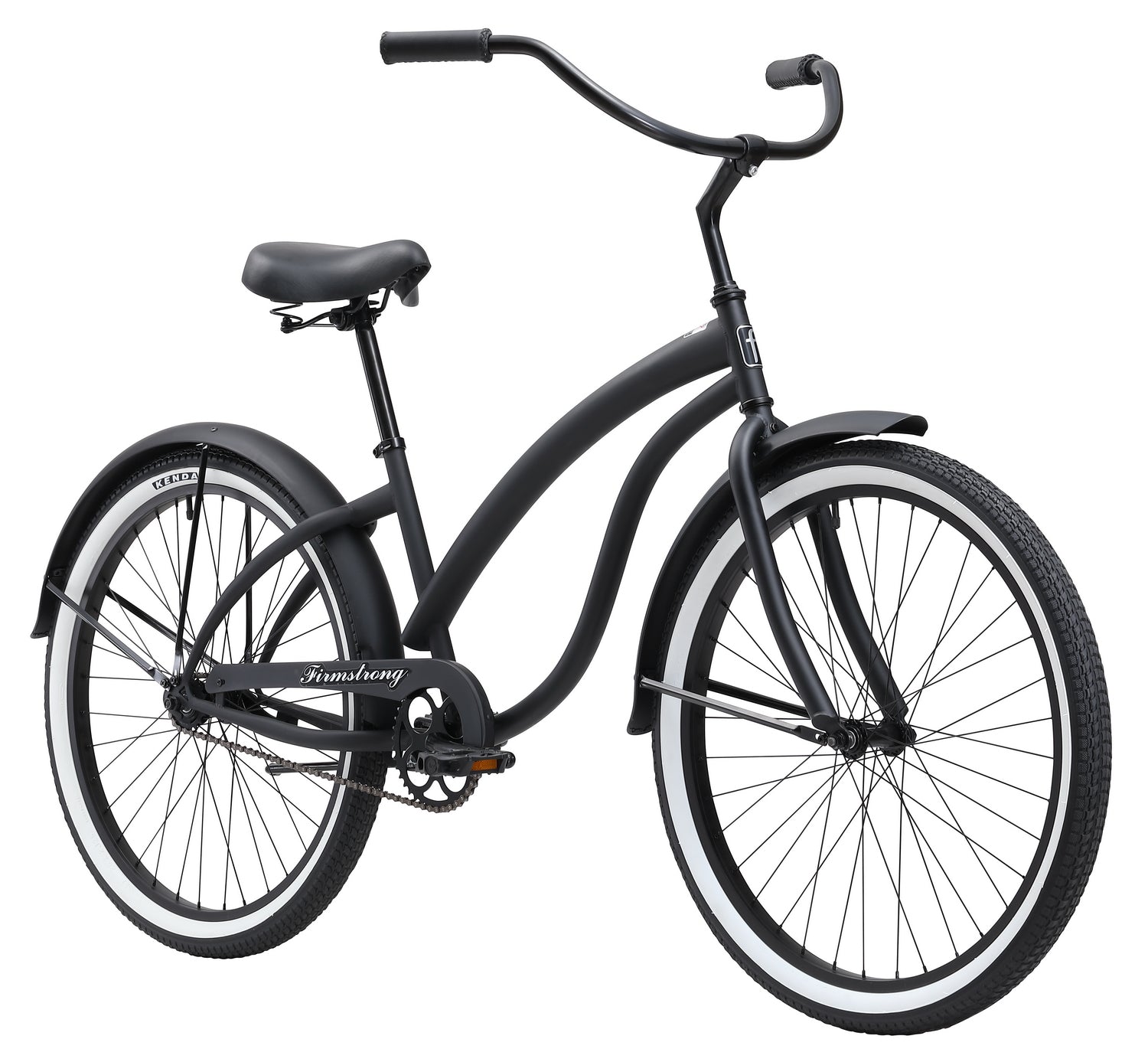 Firmstrong Bella Fashionista Single Speed - Women's Beach Cruiser Bike