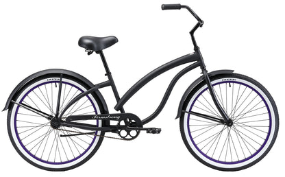 Firmstrong Bella Fashionista Single Speed - Women's Beach Cruiser Bike