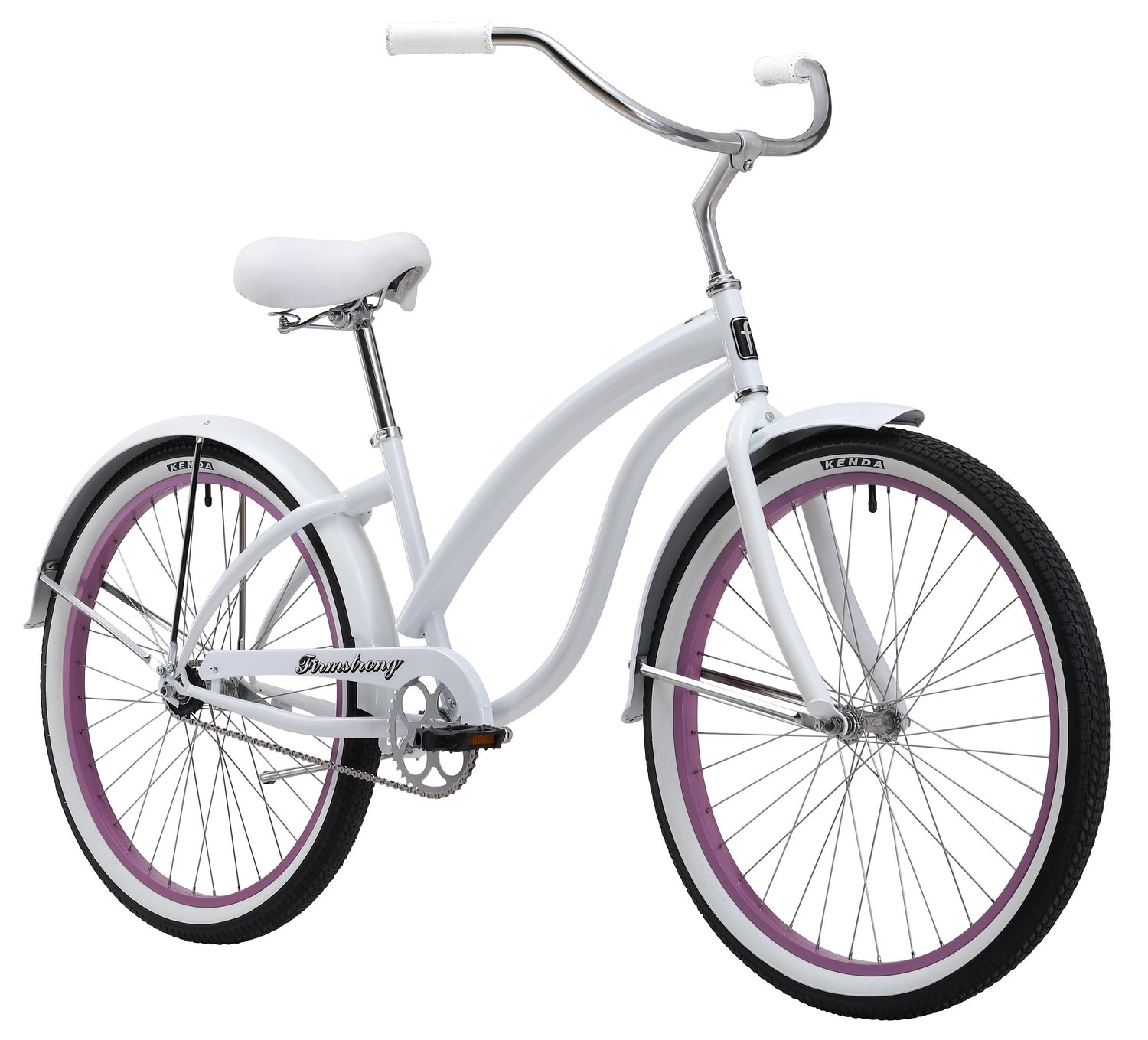 Firmstrong Bella Fashionista Single Speed - Women's Beach Cruiser Bike