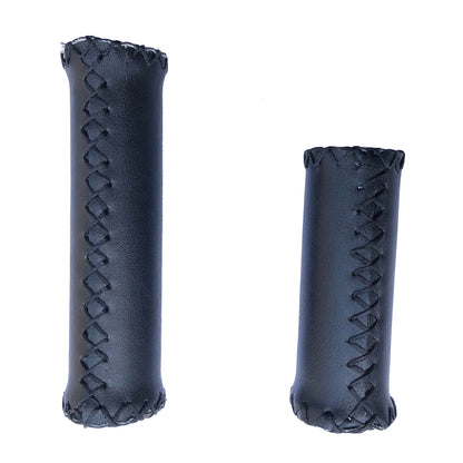 Synthetic Leather Grips VLG142A for 3/7 Speed beach cruiser bikes, city bikes, hybrid bike