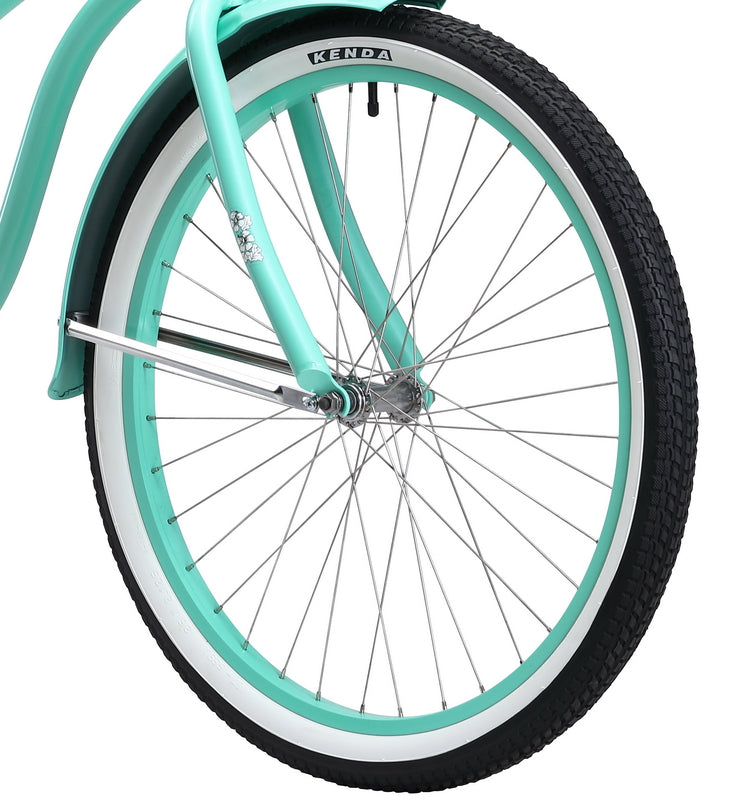 Firmstrong beach cruiser bike wheel set