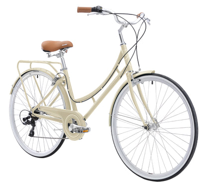 XDS Nadine 7sp Women's Step-Through City Bike //  Dark Vanilla