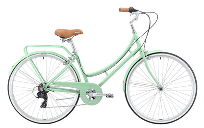 XDS Nadine 7sp Women's Step-Through City Bike // Pearl Mint