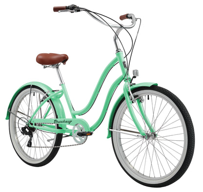 Firmstrong Siren Lady 7 Speed - Women's Beach Cruiser Bike