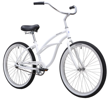 alloy women beach cruiser bike