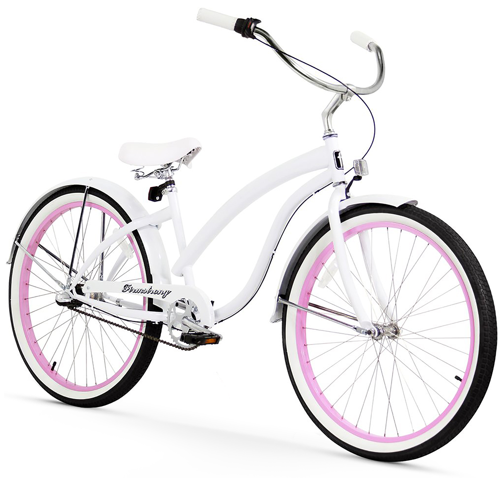 Firmstrong Bella Fashionista 3 Speed - Women's Beach Cruiser Bike